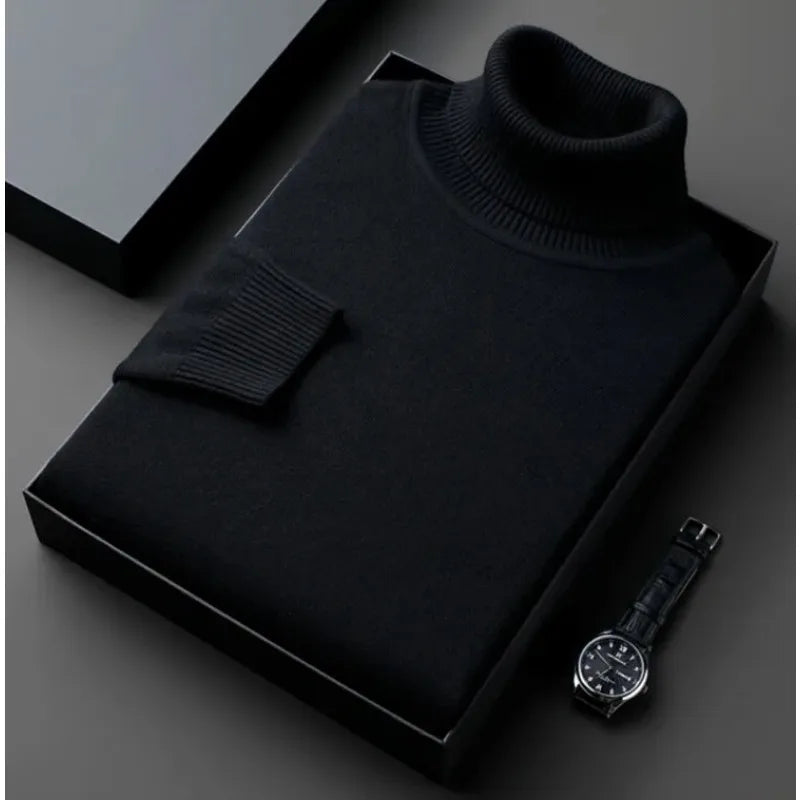 Vexaroa Men's Anti-Pilling Turtleneck Sweater — product image 23