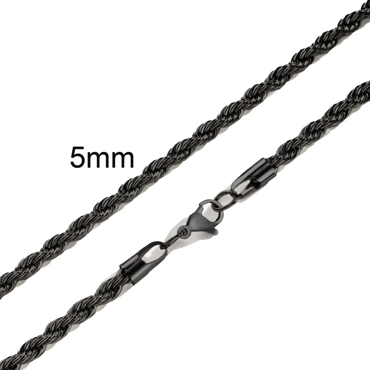 Vexaroa Gold-Tone Twisted Rope Chain Necklace — Vexaroa product image 30