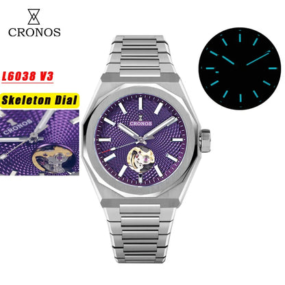 Vexaroa Cronos Rhombus Automatic Watch 10ATM Men's