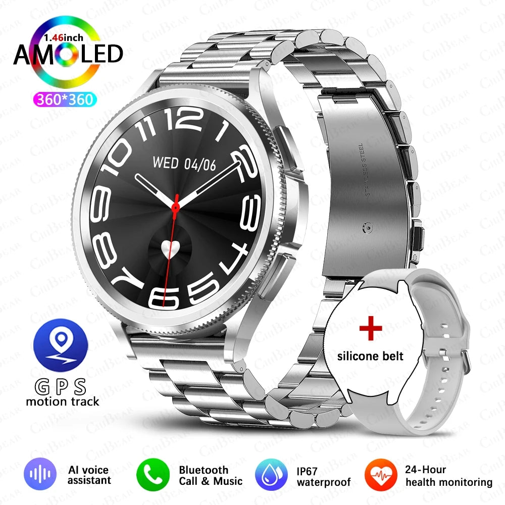 Vexaroa Watch 6 Classic GPS Bluetooth Smartwatch