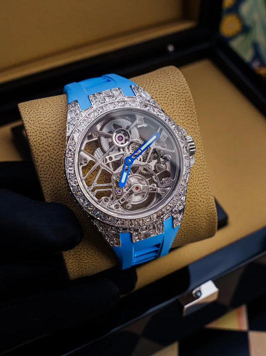 Men's Hollow Tourbillon Mechanical Waterproof Watch | Vexaro