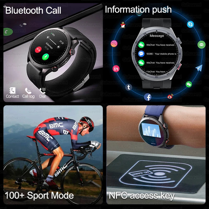 Vexaroa Air Pump Blood Pressure & ECG Smartwatch