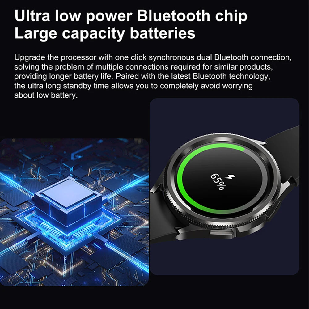 Vexaroa Watch 6 Classic GPS Bluetooth Smartwatch