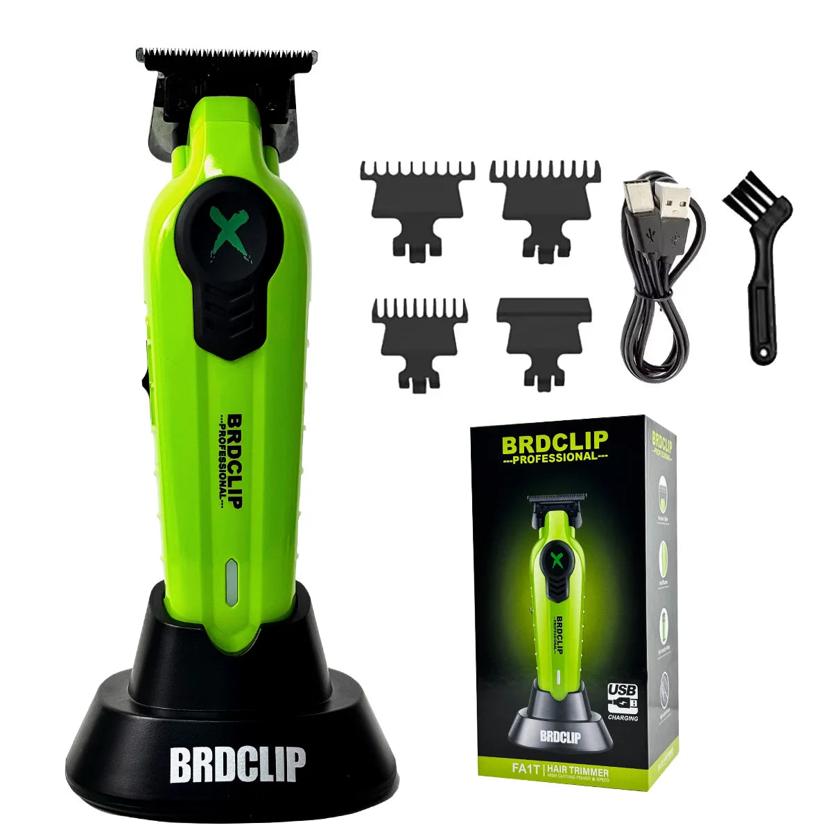 Vexaroa BRDCLIP FA1T Oil Head Hair Clipper 7800RPM DLC