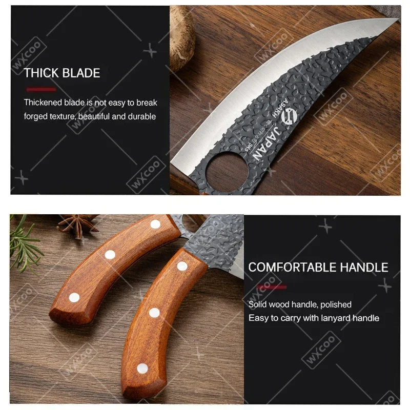 Vexaroa Kitchen Boning Knife and Cleaver product photo, view 5