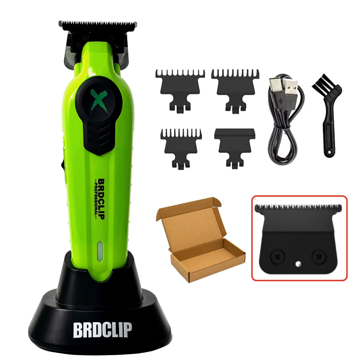 Vexaroa BRDCLIP FA1T Oil Head Hair Clipper 7800RPM DLC