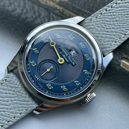 Vexaroa Jumping Hour Automatic Watch, 38mm Vintage Men's Date Dial