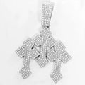 Vexaroa Iced-Out Cross Pendant Cuban Chain Necklace — Vexaroa product image 7