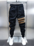 Vexaroa Men's Striped Patchwork Harem Pants — product image 16