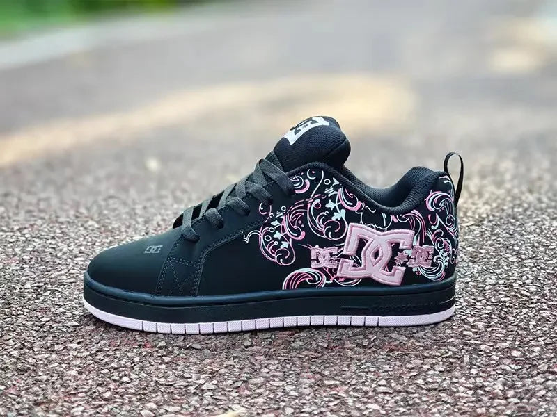 Unisex Leather Skate Sneakers Low Top Streetwear – Vexaro