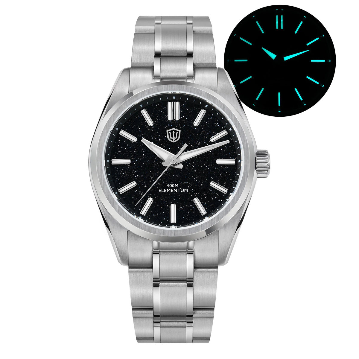 Vexaroa Ice Crack Dial 38mm Men's Watch – Sapphire Quartz