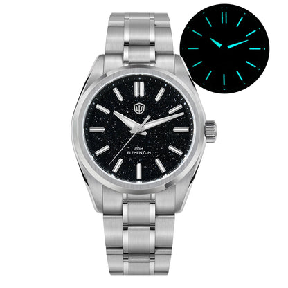 Vexaroa Ice Crack Dial 38mm Men's Watch – Sapphire Quartz