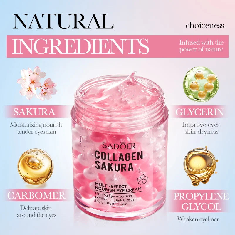 Vexaroa Sakura Eye Cream – Dark Circles & Anti-Aging Care
