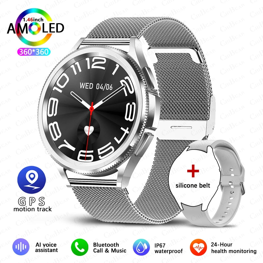 Vexaroa Watch 6 Classic GPS Bluetooth Smartwatch