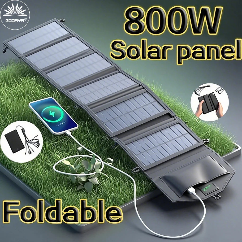 Vexaroa foldable 20W USB solar panel charger – product view 1