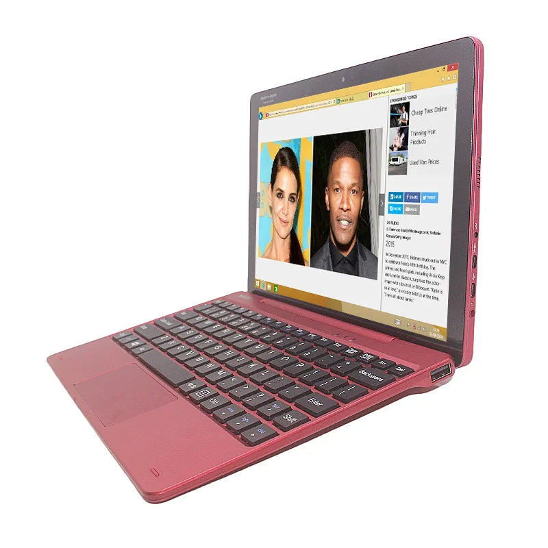 64Bits 10.1“ Windows 10 Tablet PC 2GB DDR RAM 32GB ROM 1280 X 800 IPS Dual Camera With Detachable Keyboard