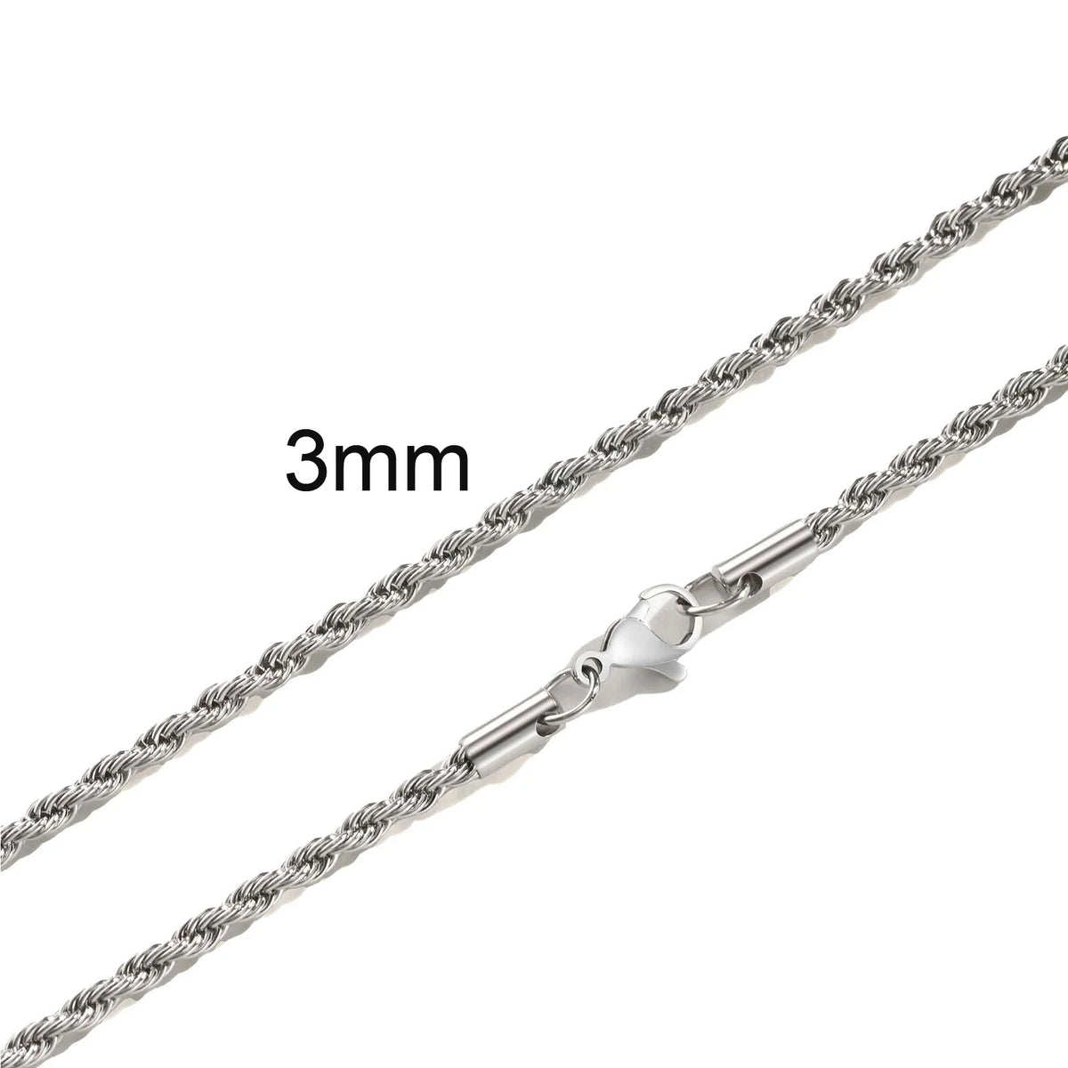 Vexaroa Gold-Tone Twisted Rope Chain Necklace — Vexaroa product image 15