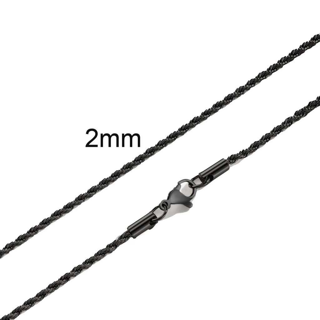 Vexaroa Gold-Tone Twisted Rope Chain Necklace — Vexaroa product image 46
