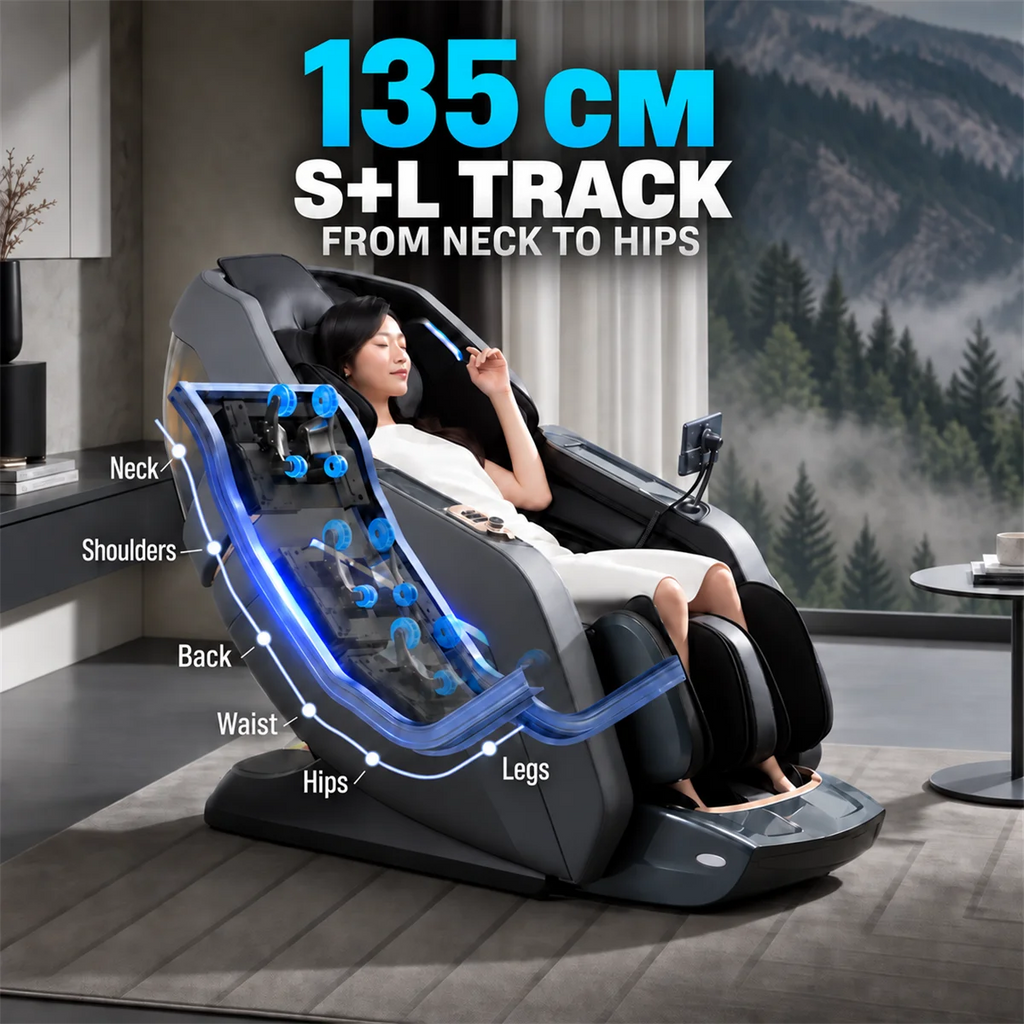 4D Full Body Zero Gravity Massage Chair | Vexaroa
