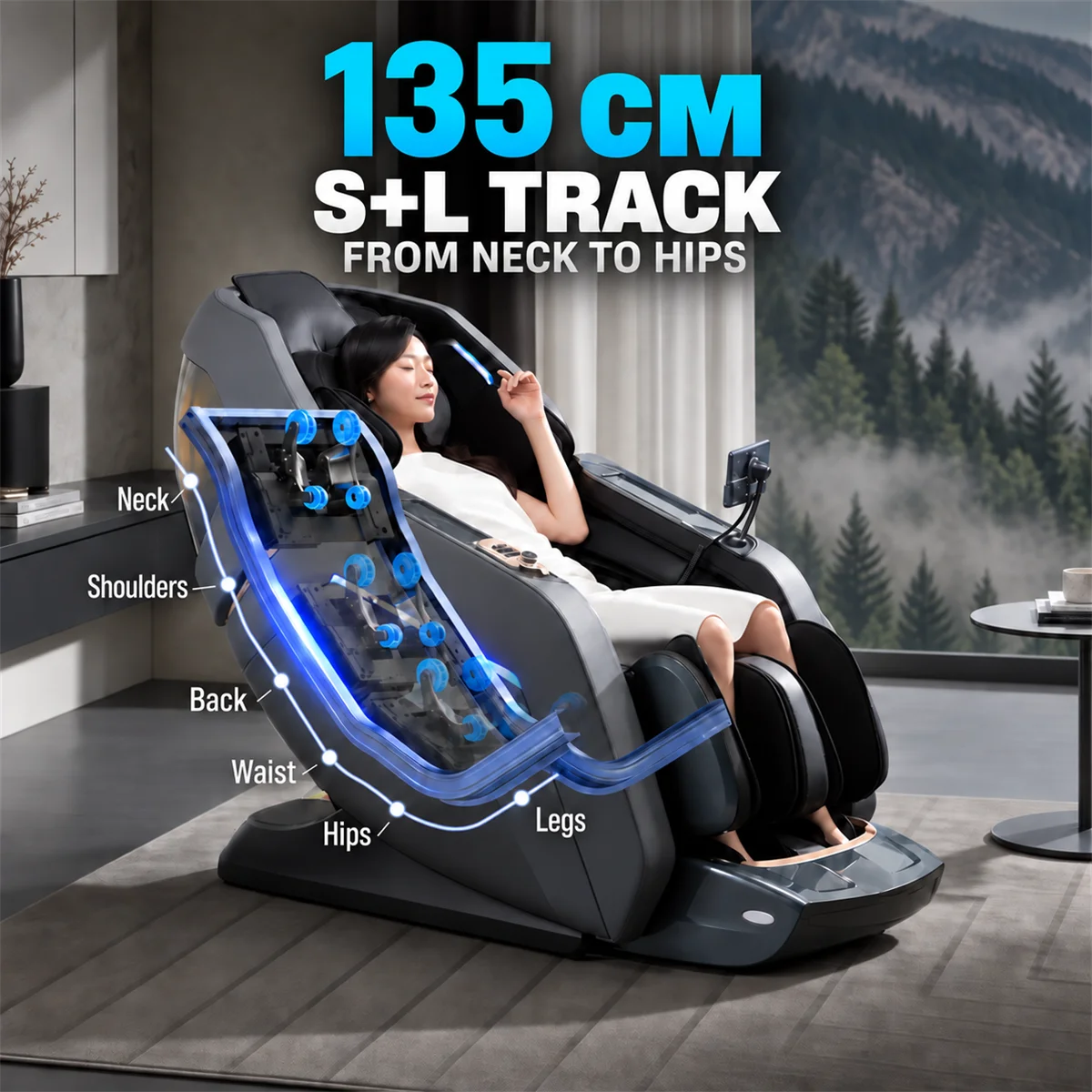 4D Full Body Zero Gravity Massage Chair | Vexaroa