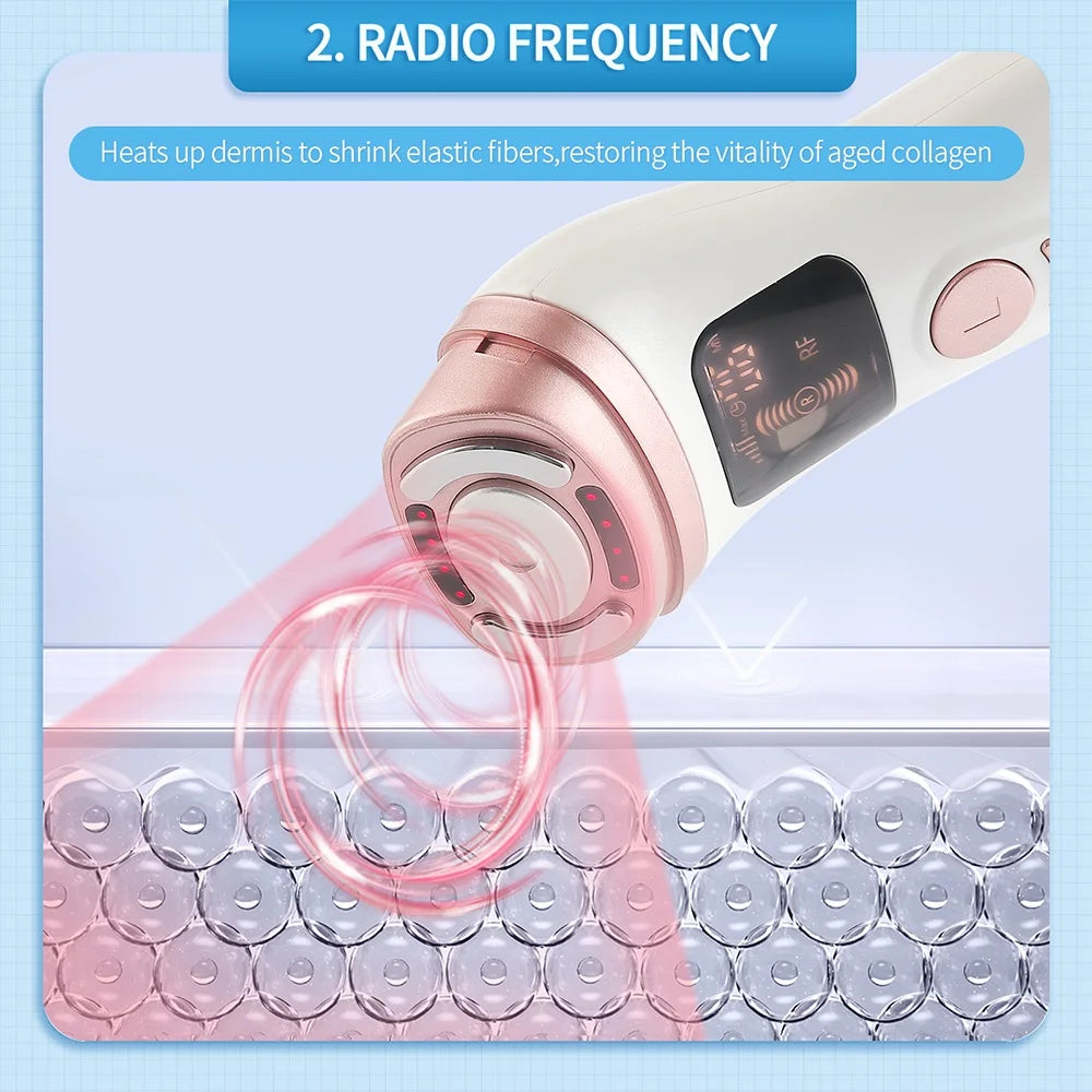 Vexaroa Mini HIFU RF EMS Facial Lifting Skin Tightening Device