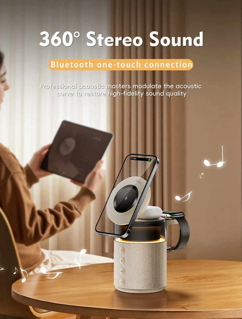 Vexaroa 5-in-1 magnetic wireless charging station — product image 3