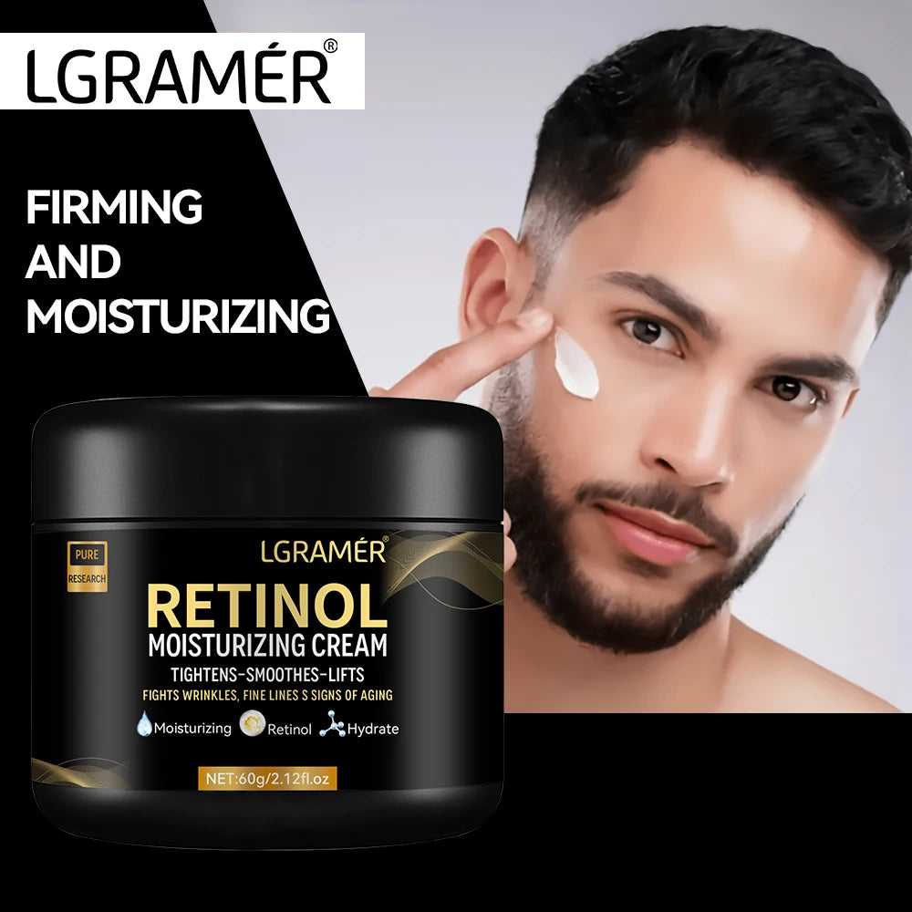 Vexaroa Men's Retinol Face Moisturizer – Anti-Aging & Pore
