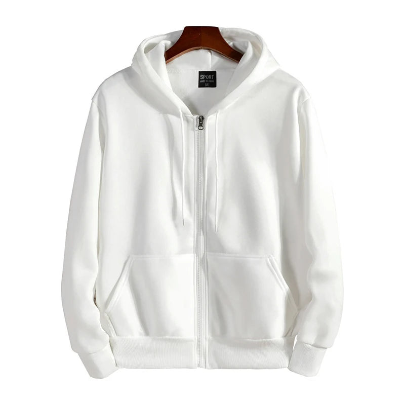 Vexaroa Men's Casual Zip-Up Hooded Sweatshirt — product image 5