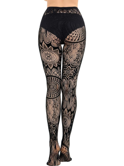 fishnet stockings sexy tattoo lace stockings lace hollow pantyhose