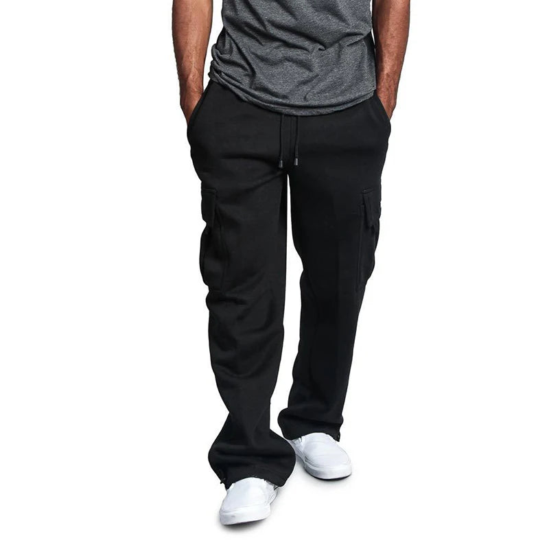 Vexaroa Men's Straight Jogger Sweatpants Multi-Pocket