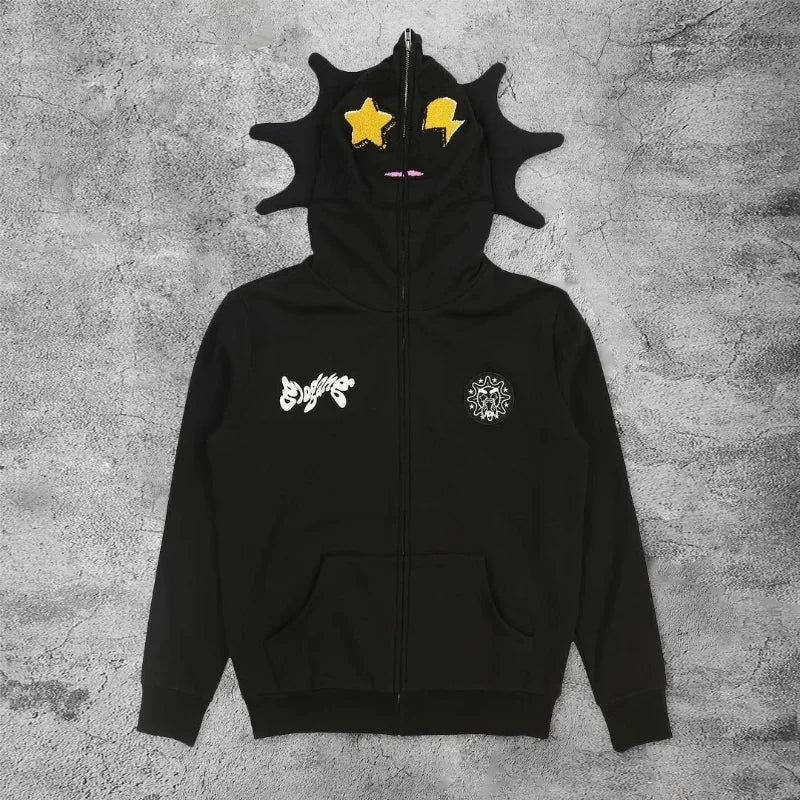 Vexaroa Women's Oversized Letter Graphic Pullover Hoodie