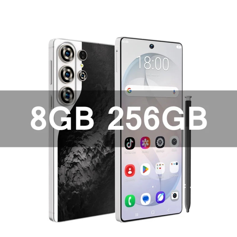S26 Ultra Celulares Android Moblie Smartphone Original 6.9 Inch Phones Global Version Unlocked 5G Dual Sim CellPhones AB25