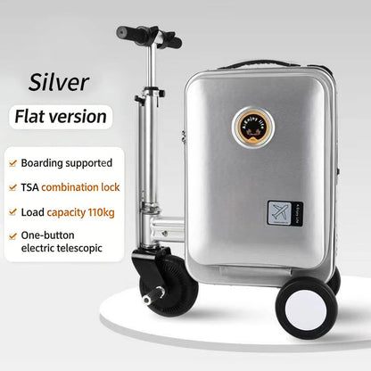 20-Inch Electric Ride-On Luggage with Reverse | Vexaroa