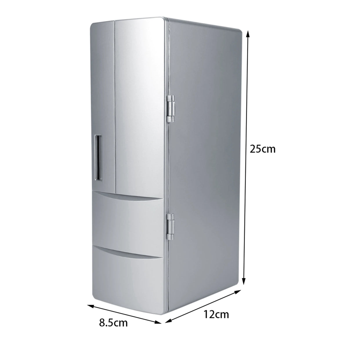 Compact Mini USB Fridge Freezer Cans Drink Beer Cooler Warmer Travel Car Office Use