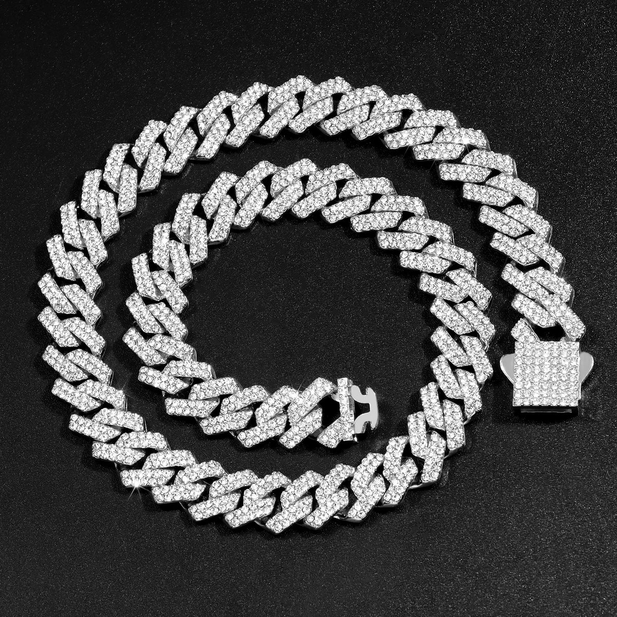 Vexaroa Iced-Out Cuban Link Necklace for Men and Women — Vexaroa product image 28