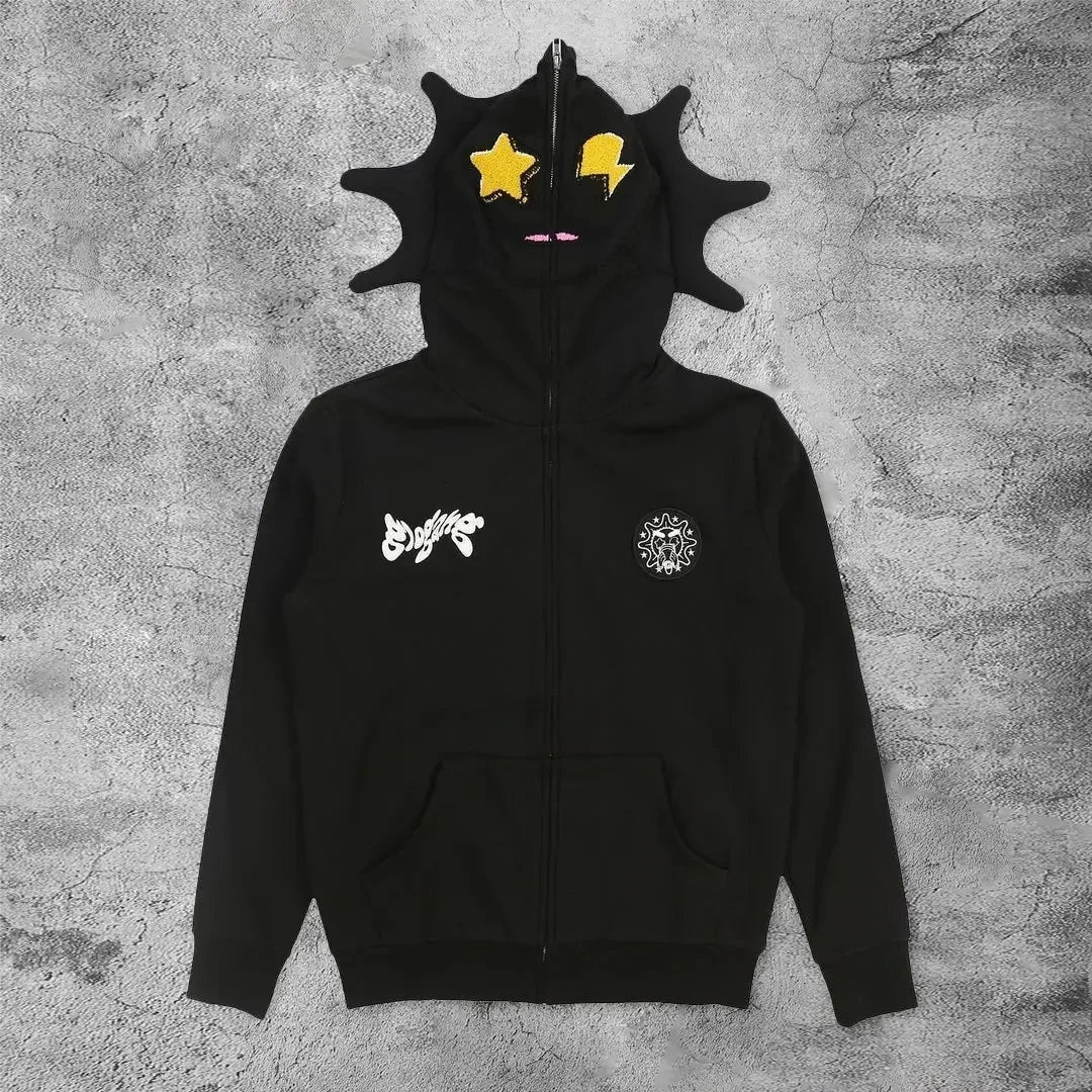 Vexaroa Women's Oversized Letter Graphic Pullover Hoodie
