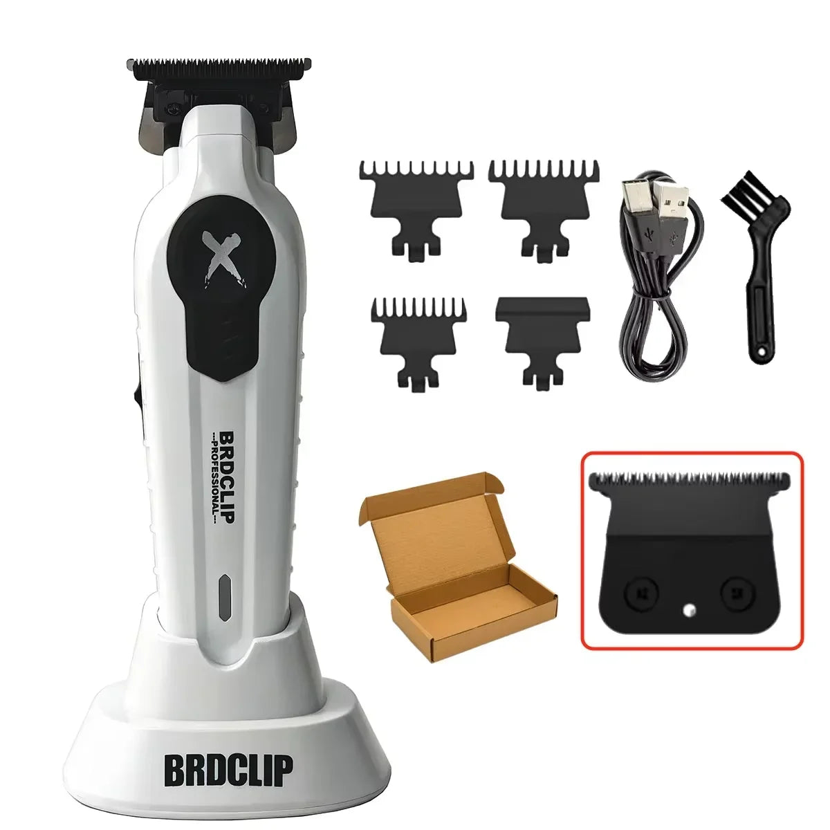 Vexaroa BRDCLIP FA1T Oil Head Hair Clipper 7800RPM DLC