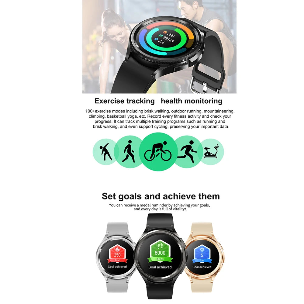 Vexaroa Watch 6 Classic GPS Bluetooth Smartwatch