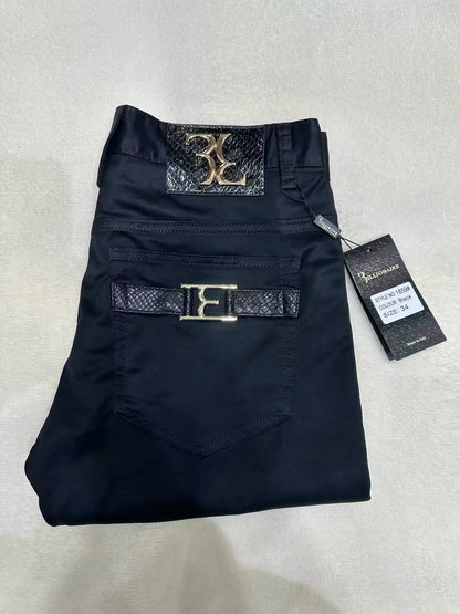 Vexaroa Jeans Men fashion Embroidery comfortable elasticity Casual